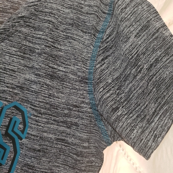 NWOT SJ Sharks NHL Hockey Grey Shirt Top - Picture 7 of 9